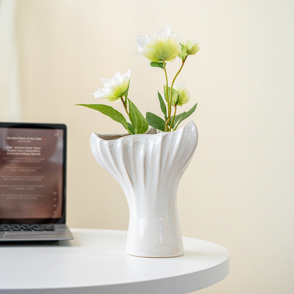 Geometric Shelf Triangle - CAPIRON Nordic Geometric Ceramic Vase Triangle