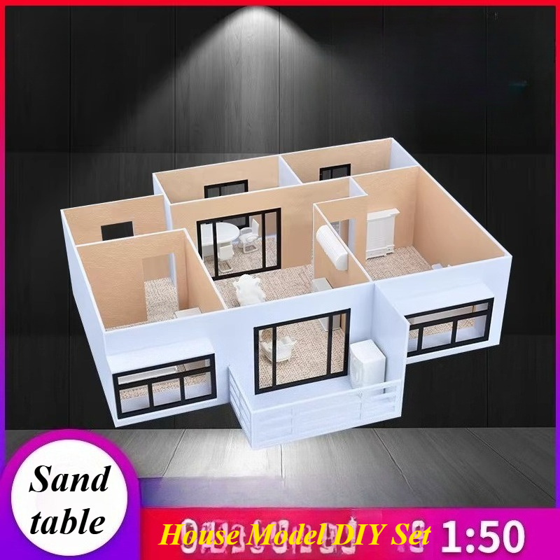 Interior Design And Build - 1:50 Scale Sand Table Diorama Interior