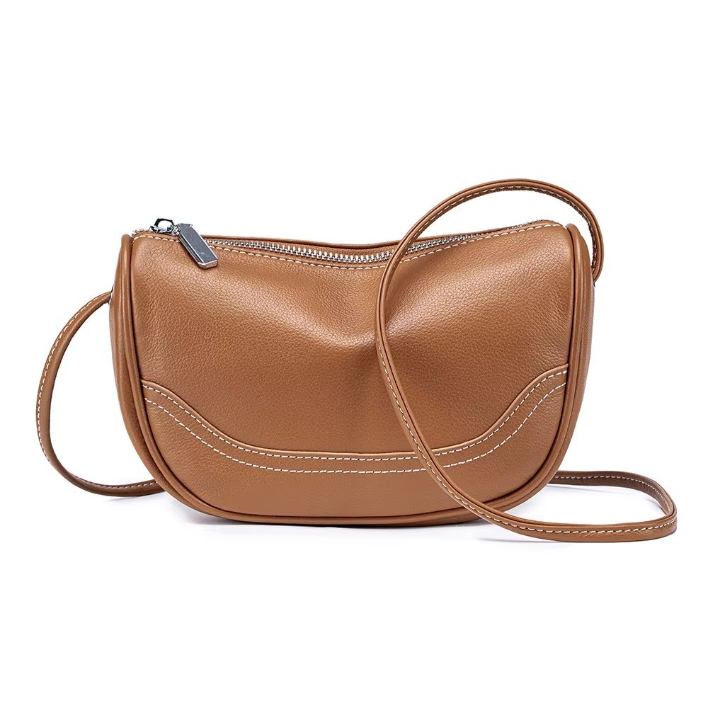 Interior Design Japan - Lady Handbag Genuine Leather Shell Bag