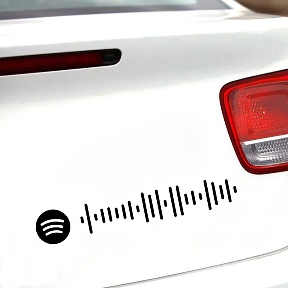 Interior Design Magazine - Custom Spotify Song Code Vinyl Decal
