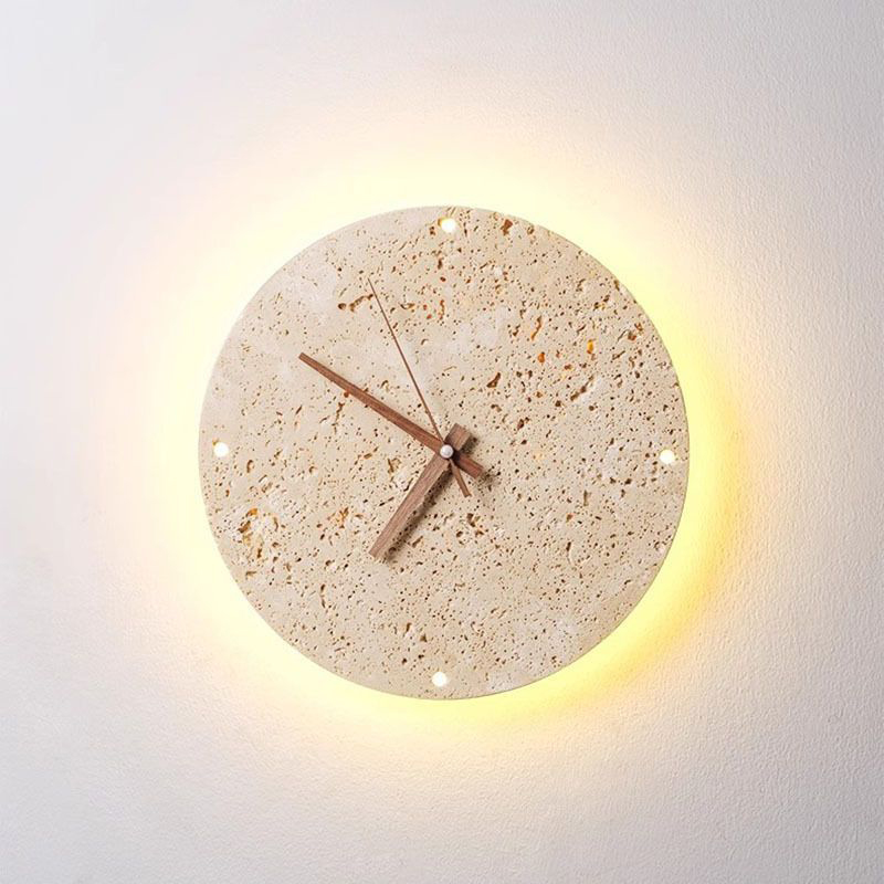 Interior Design Vintage Modern - Vintage Wall Clock Nordic Circle Living