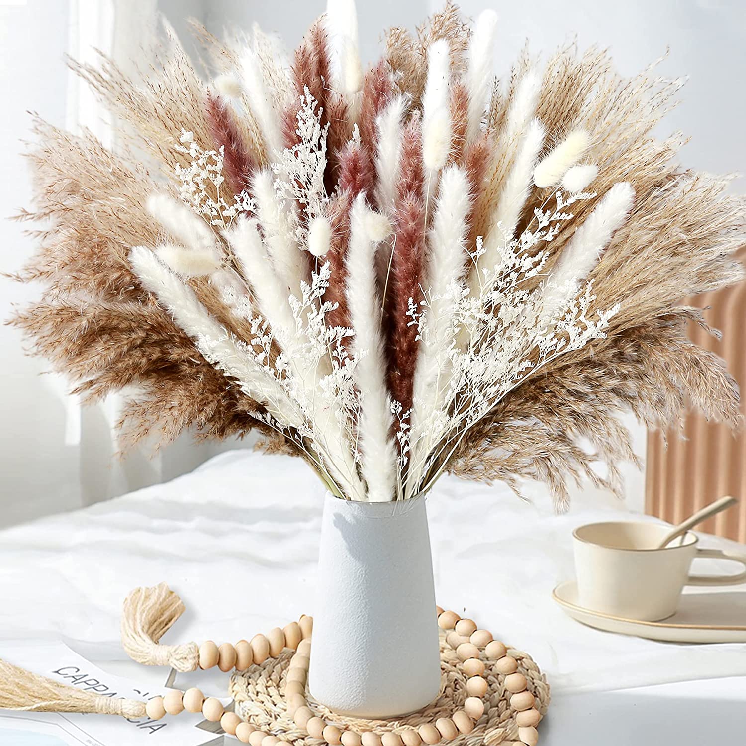 Dried Pampas Bundle - Home Table Decor Dried Plants Flowers