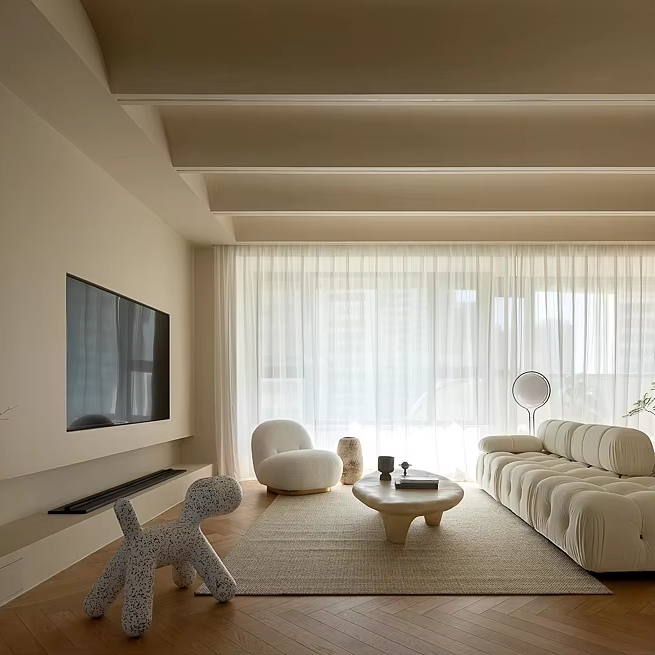 Interior Design Layout - Sanhai French Style Interior Design Layout