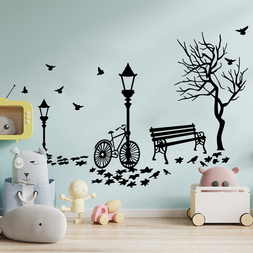 Modern Autumn Landscape Bike T - Interior Design Magazine recension och pris