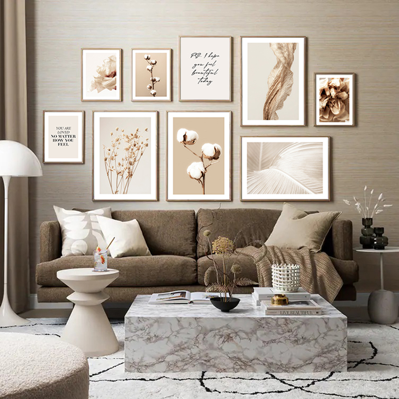 Boho Flower Pictures for Home  - Interior Design Layout recension och pris