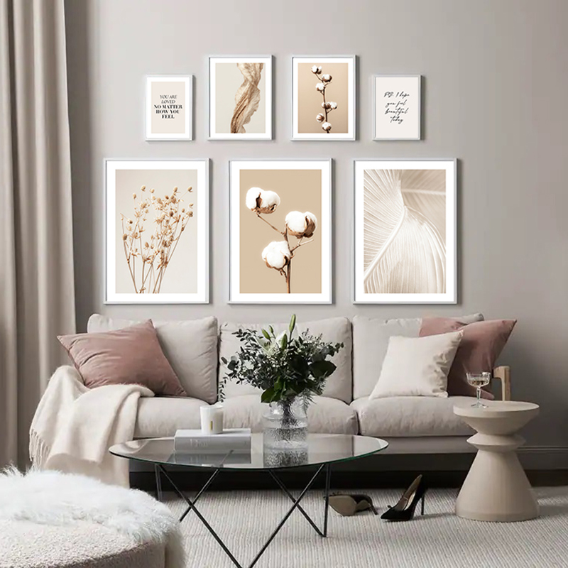 Boho Flower Pictures for Home  - Interior Design Layout recension och pris