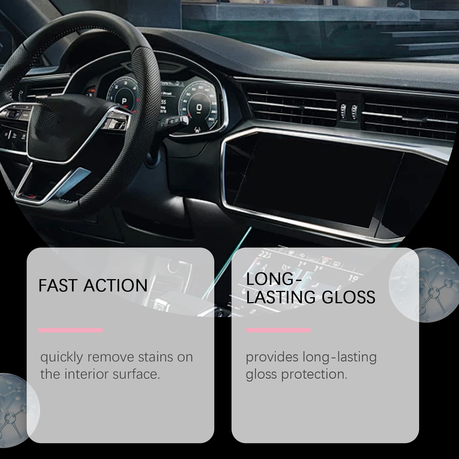 100ml Auto Interior Polish Car - Interior Design Tools recension och pris