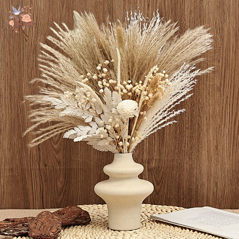 40 Pieces Dried Pampas Reeds P - Dried Pampas Bundle recension och pris