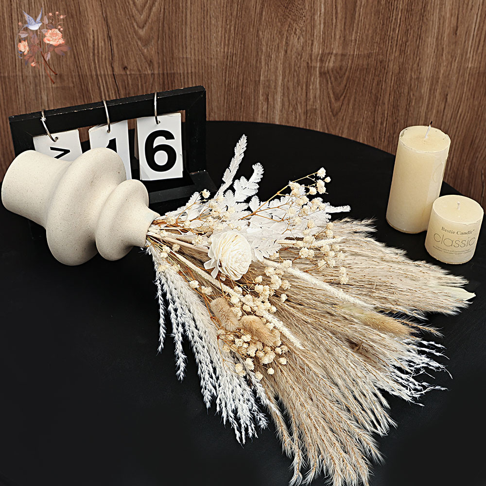40 Pieces Dried Pampas Reeds P - Dried Pampas Bundle recension och pris