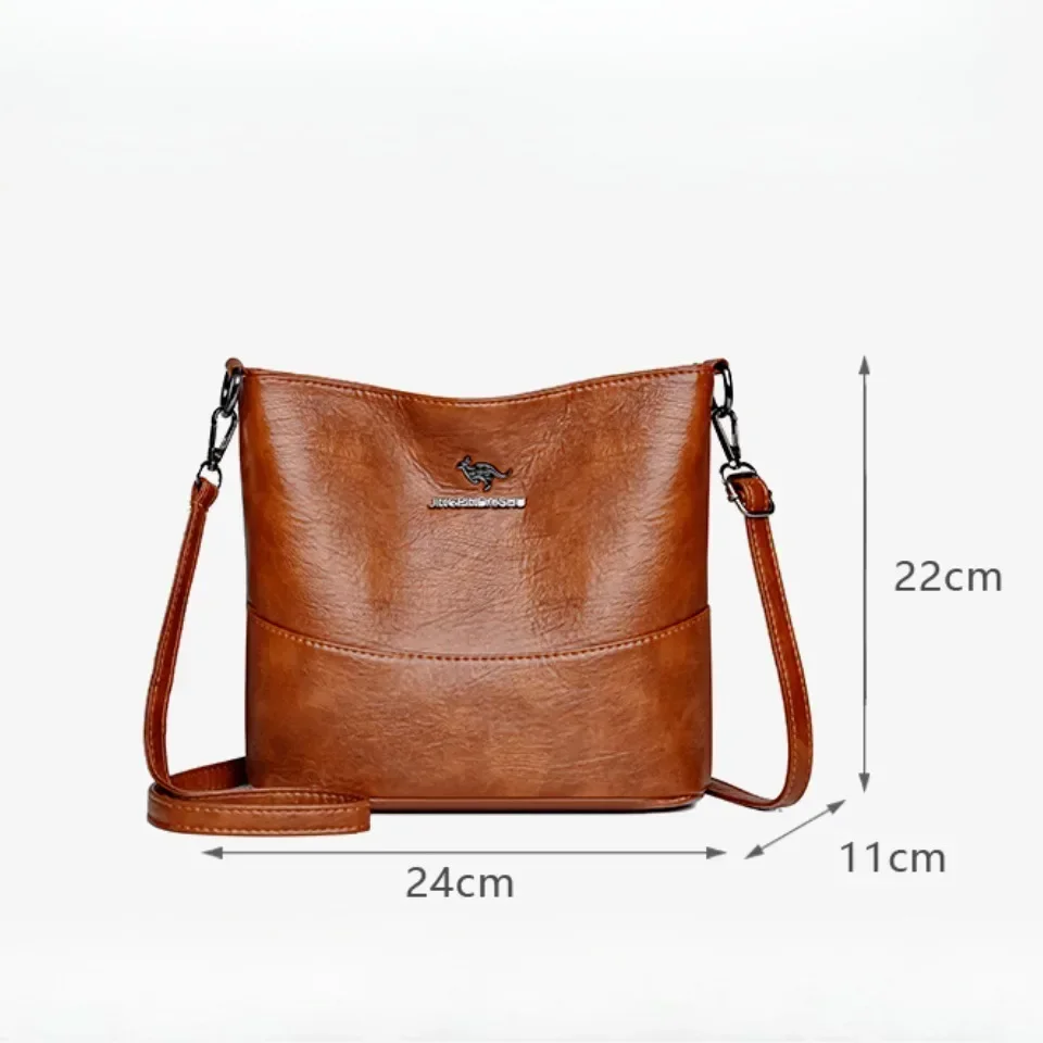 Soft Pu Leather Crossbody Bag  - Interior Design Japan recension och pris