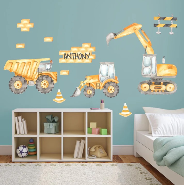 Custom Name Consturction Crane - Interior Design Magazine recension och pris