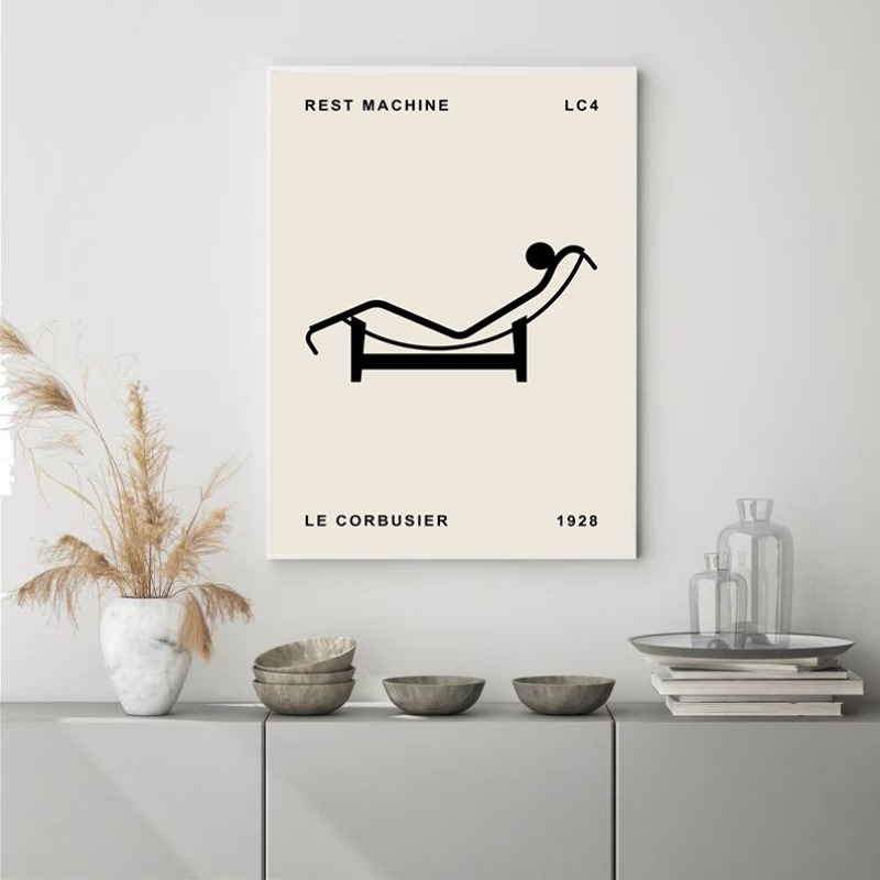 Classic Farnsworth House Bauha - Interior Design Layout recension och pris