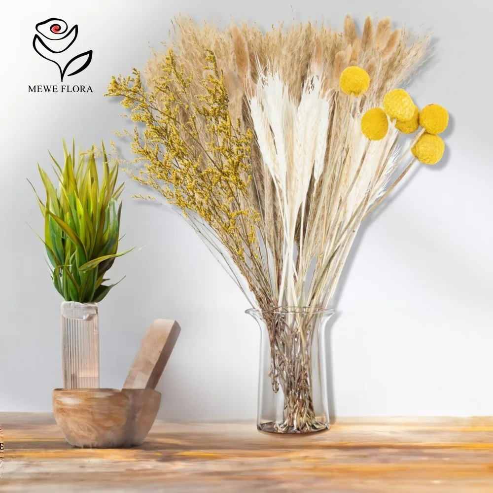 90 Pieces Pampas Grass Reeds B - Dried Pampas Bundle recension och pris