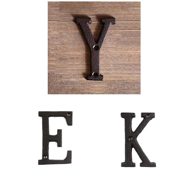 Metal Letters Numbers Cast Iro - Interior Design Quotes recension och pris