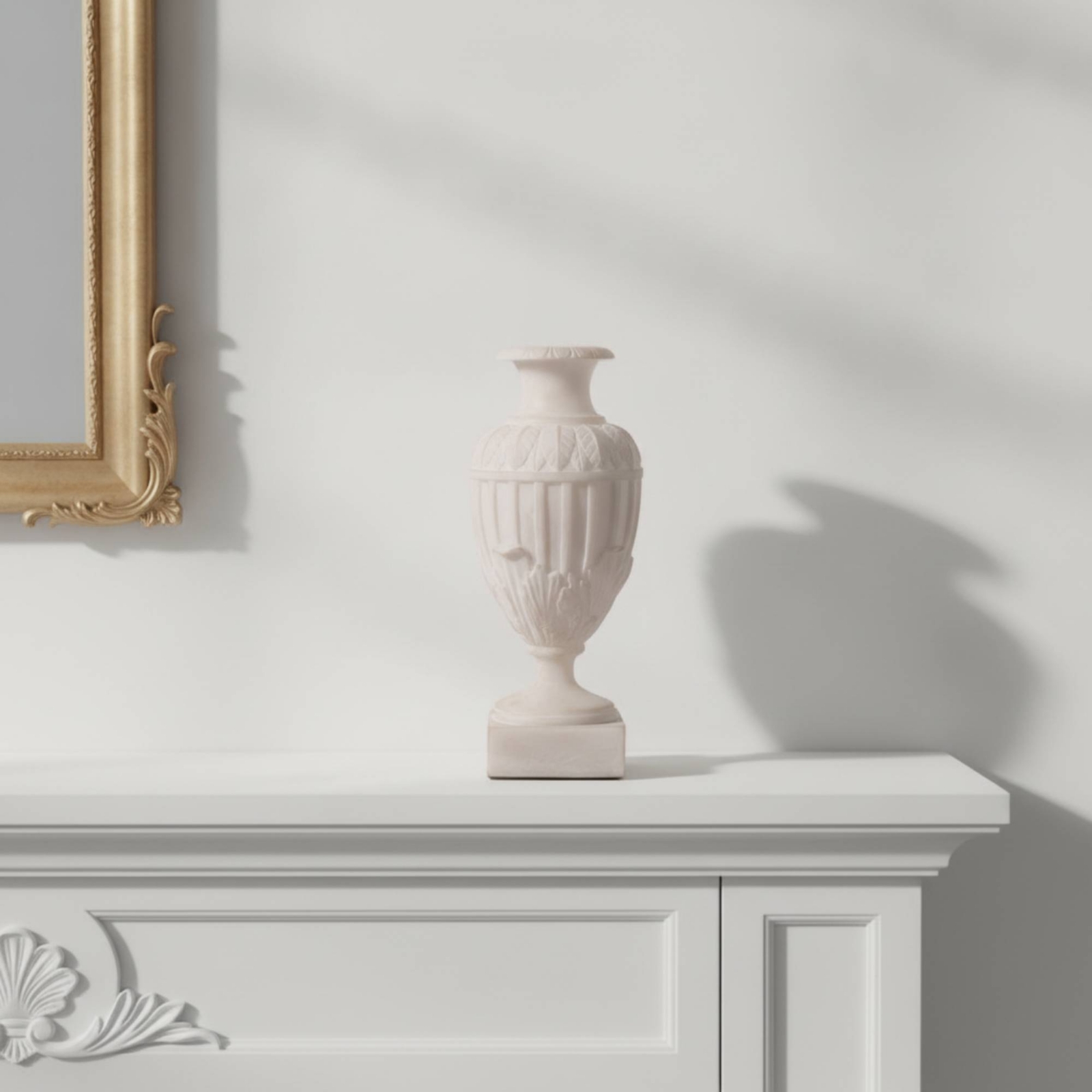 Sculptural Vase Ivory Flower V - Interior Design Vintage Modern recension och pris