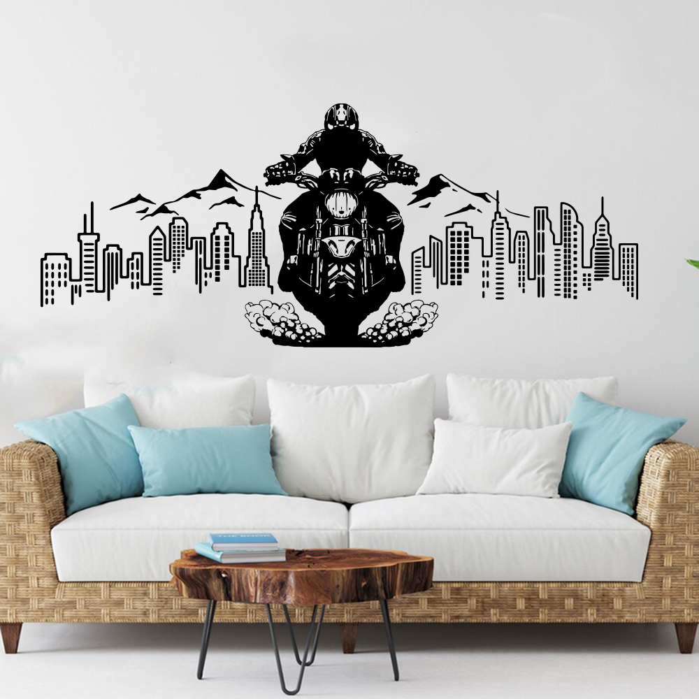City Skyline Motorcycle Advent - Interior Design Magazine recension och pris