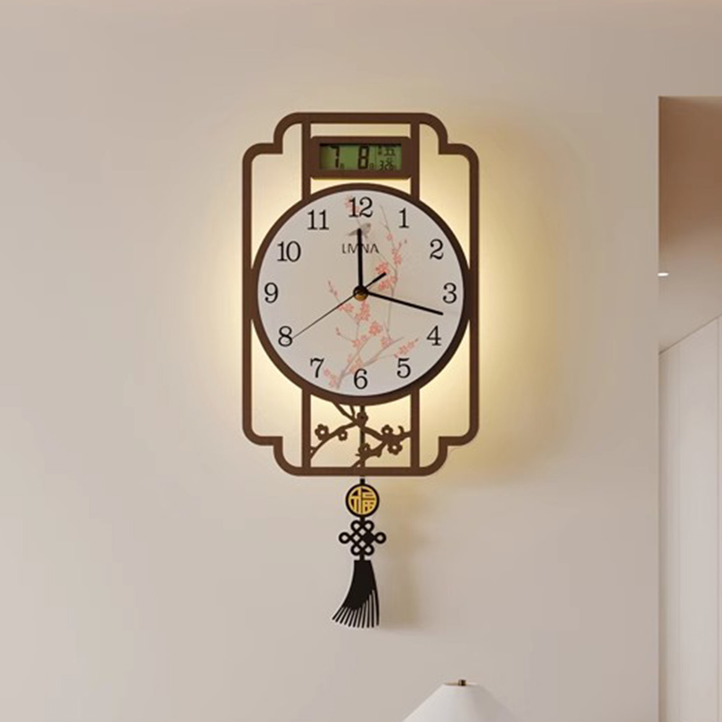 Digital Luxury Wall Clocks Liv - Interior Design Vintage Modern recension och pris