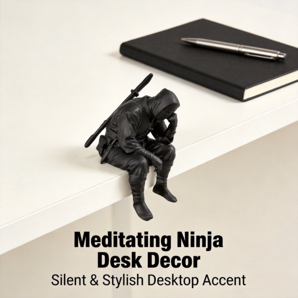 Japanese Seated Ninja Figurine - Interior Design Japan recension och pris