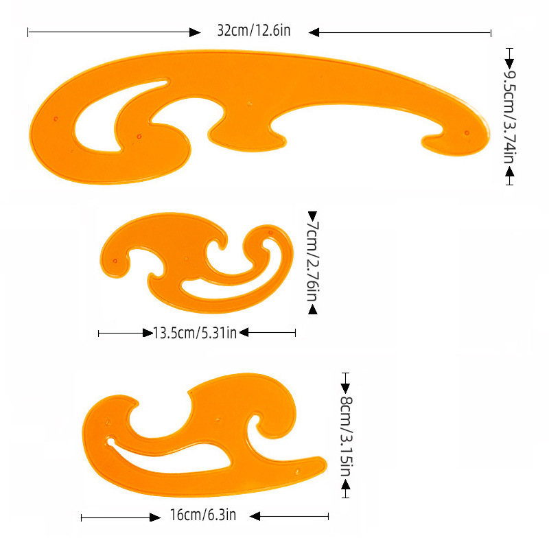 3pcs Curve Board 3-Piece Set S - Interior Design Layout recension och pris