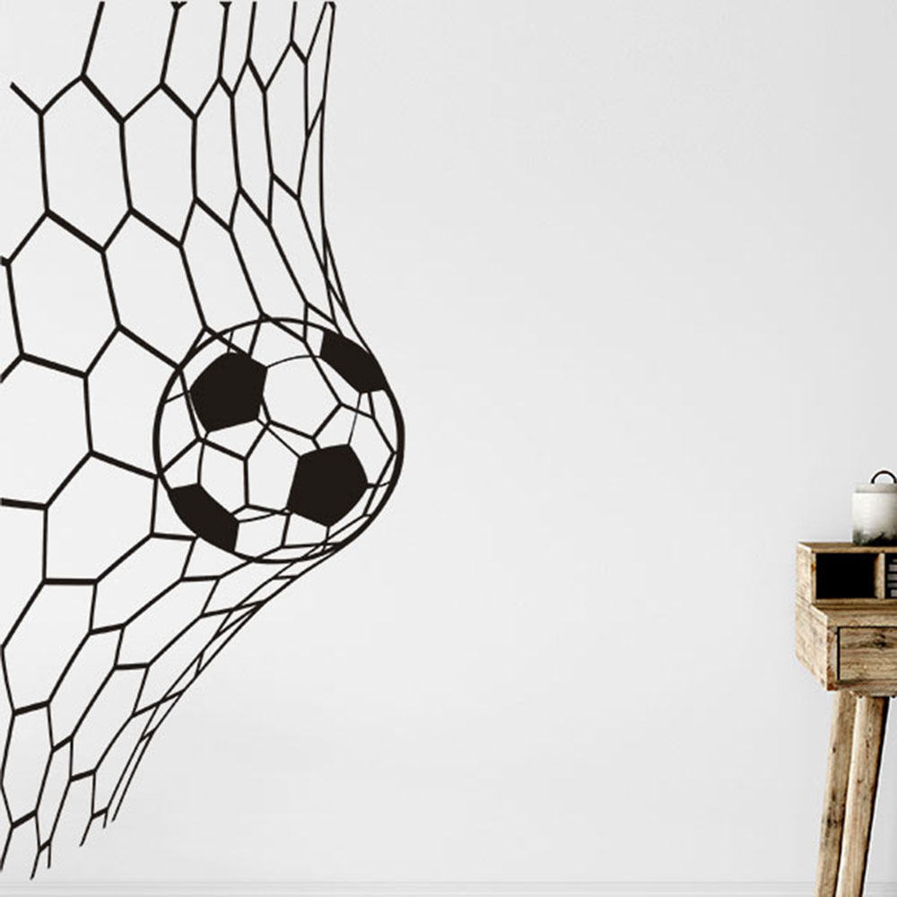 Large Soceer Goal Net Wall Sti - Interior Design Magazine recension och pris