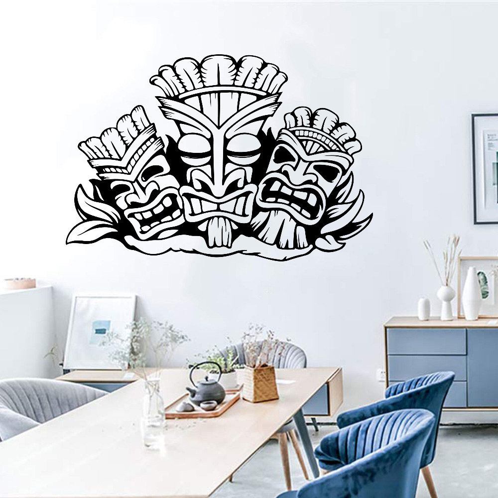 Hawaiian Totem Wall Sticker Al - Interior Design Quotes recension och pris