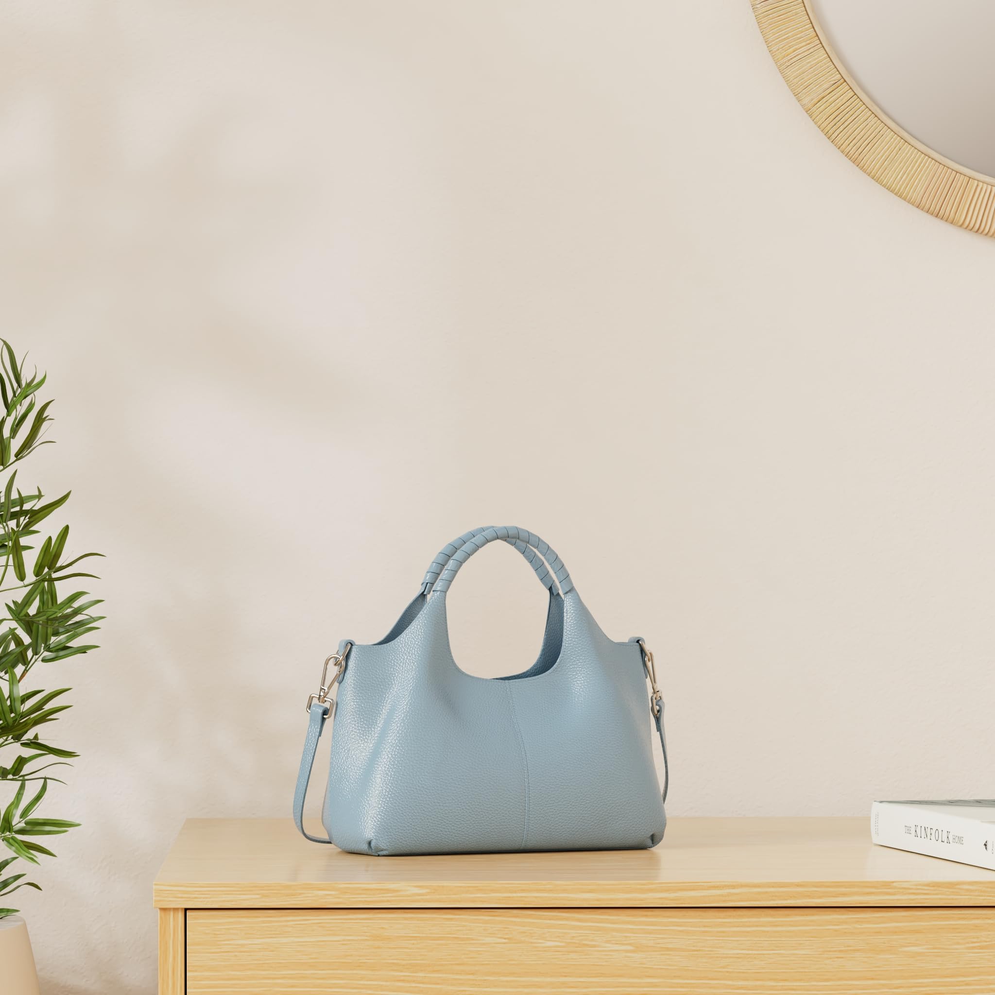 Genuine Leather Shoulder Bags  - Interior Design Quiet Luxury recension och pris