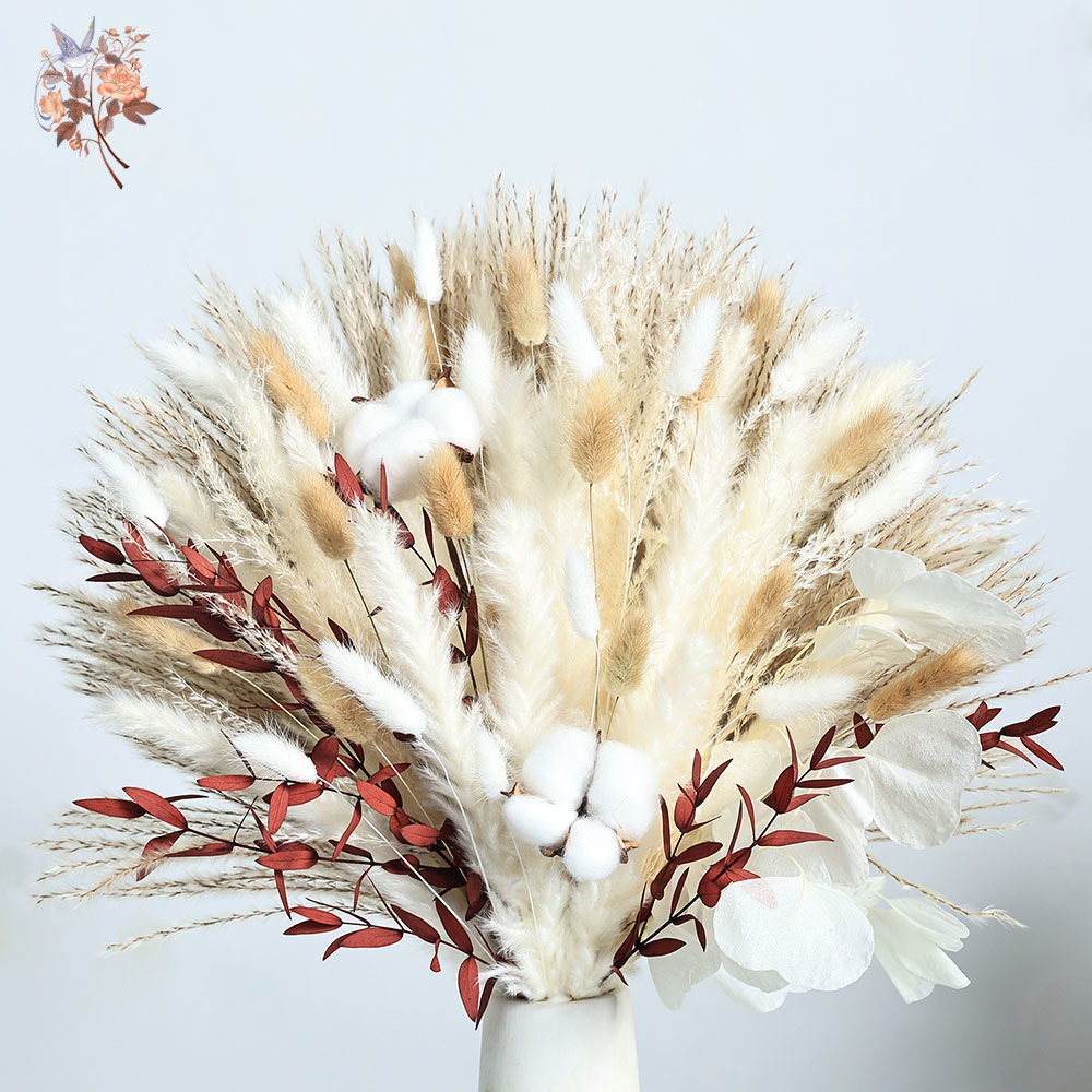 70pcs Dried Pampas Flowers Bou - Dried Pampas Bundle recension och pris