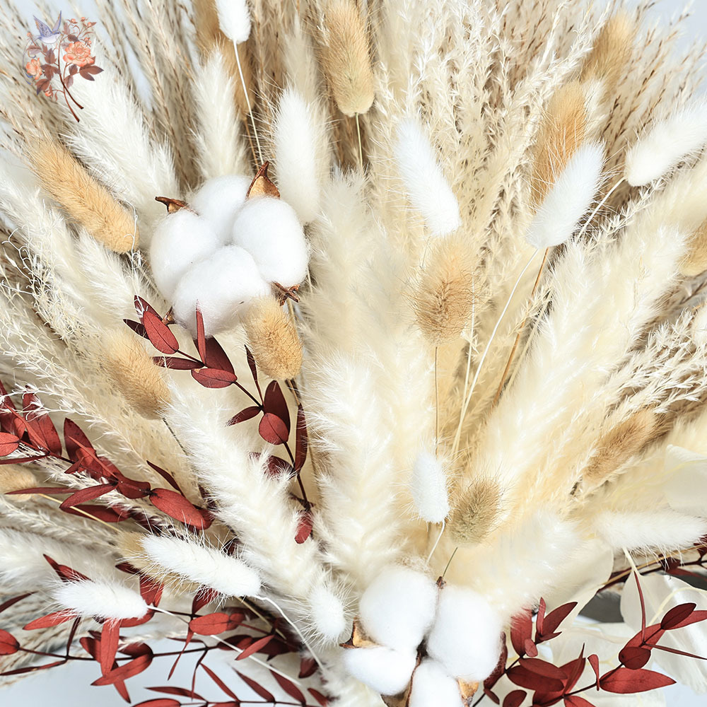 70pcs Dried Pampas Flowers Bou - Dried Pampas Bundle recension och pris