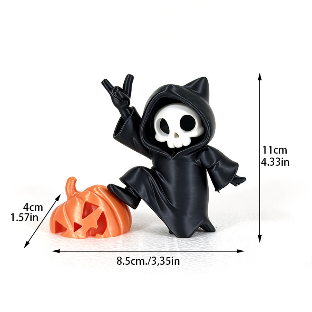 Cat Ear Grim Reaper Halloween  - Interior Design Home Decor recension och pris