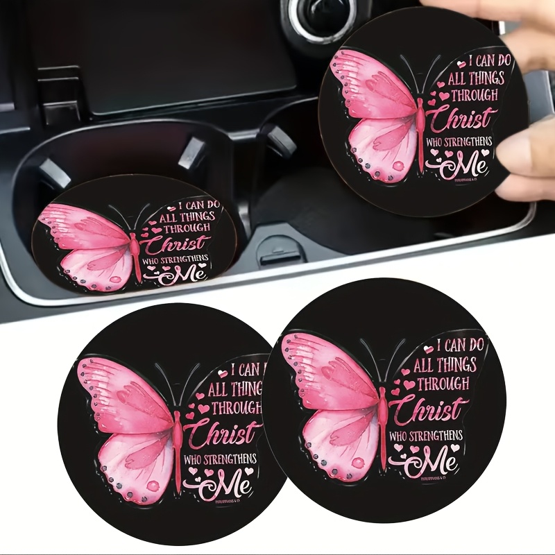 Cup Holder Coasters - Butterfl - Interior Design Quotes recension och pris