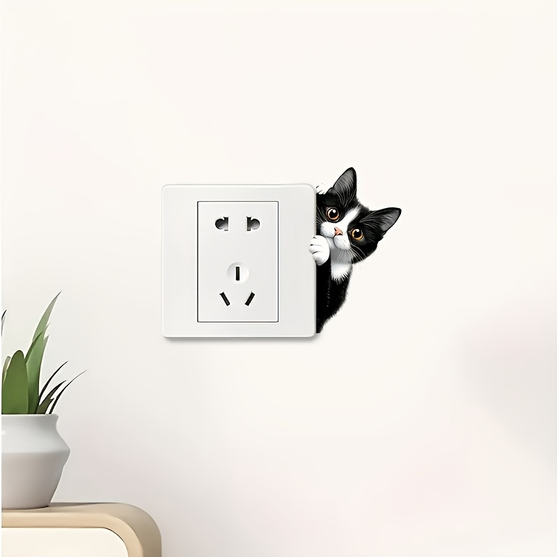 Very Cute Black Cat Switch Sti - Interior Design Home Decor recension och pris