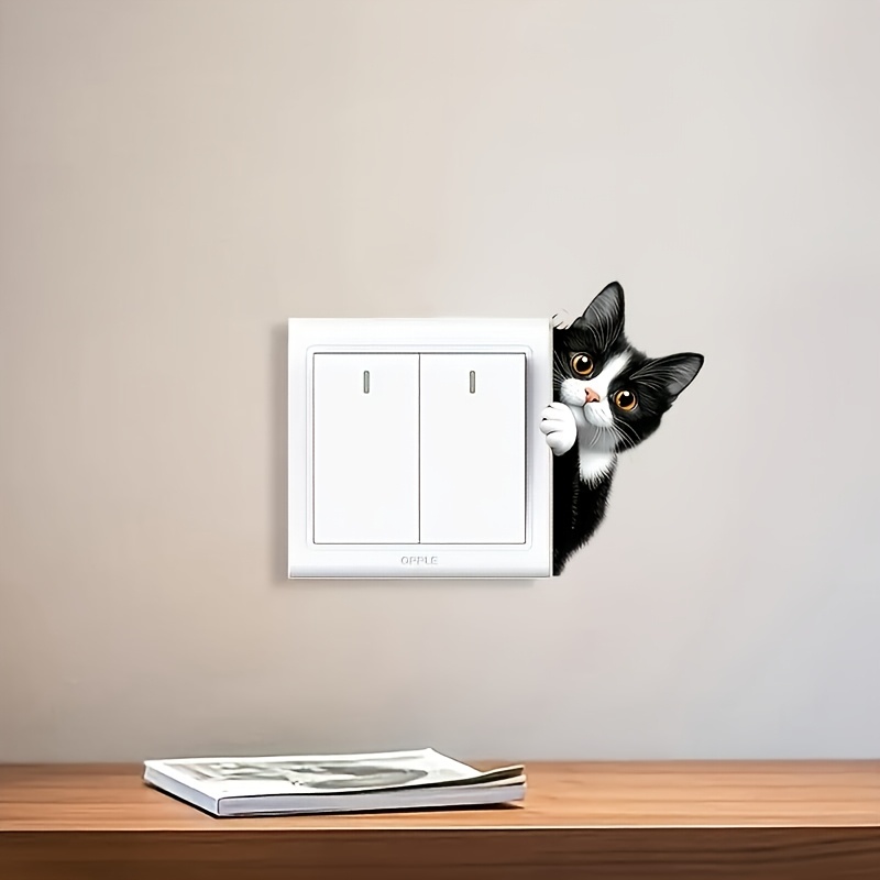 Very Cute Black Cat Switch Sti - Interior Design Home Decor recension och pris