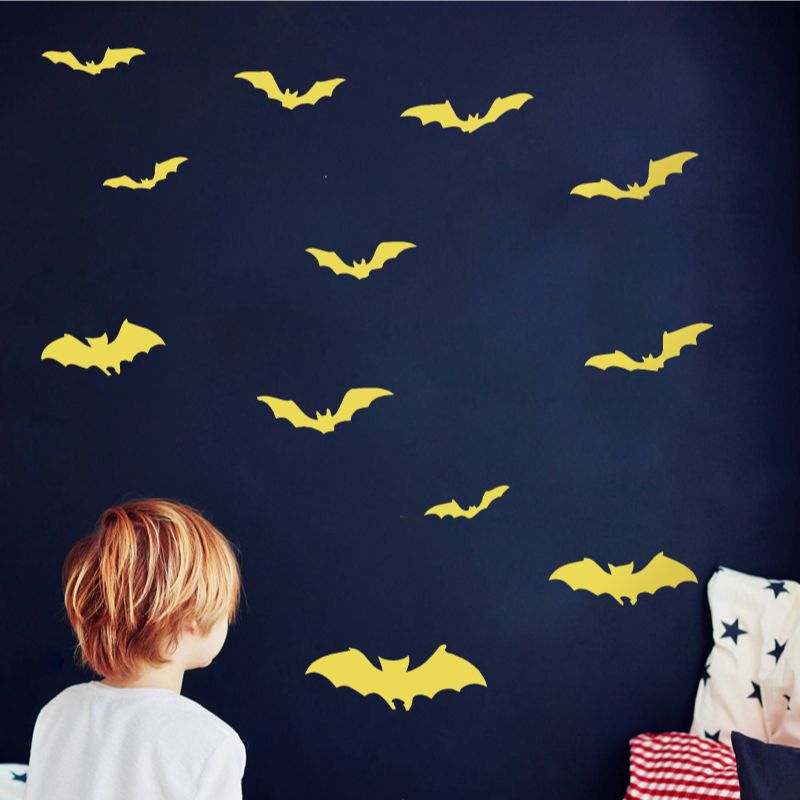 12pcs Bats Vinyl Wall Sticker  - Interior Design Magazine recension och pris
