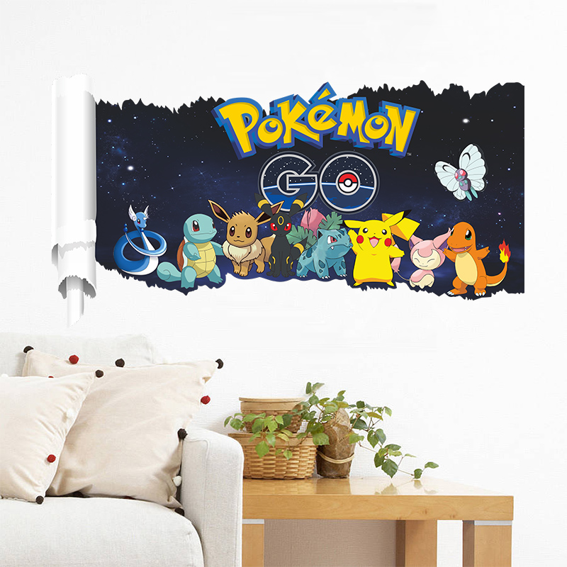 Cartoon Pokémon Pikachu Wall S - Interior Design Magazine recension och pris