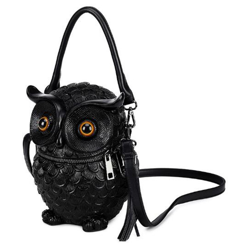 Leather 3D Owl Animal Shape Wo - Interior Design Japan recension och pris