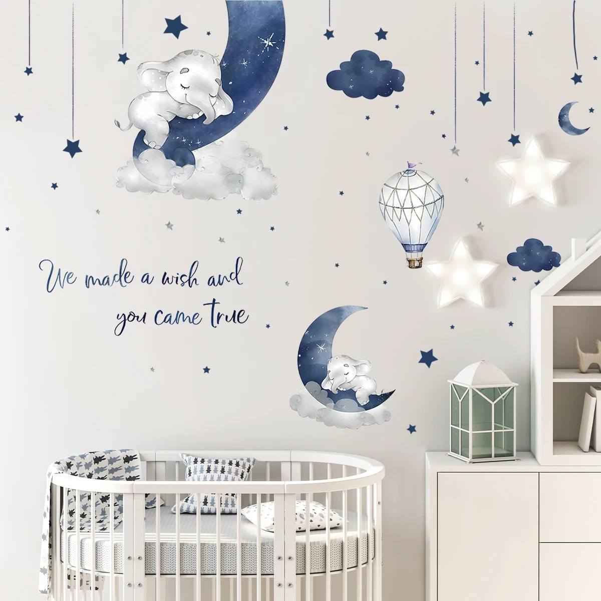 1Pc Cartoon Animal Elephant Wa - Interior Design Magazine recension och pris