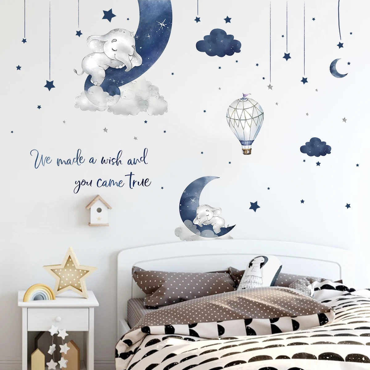 1Pc Cartoon Animal Elephant Wa - Interior Design Magazine recension och pris