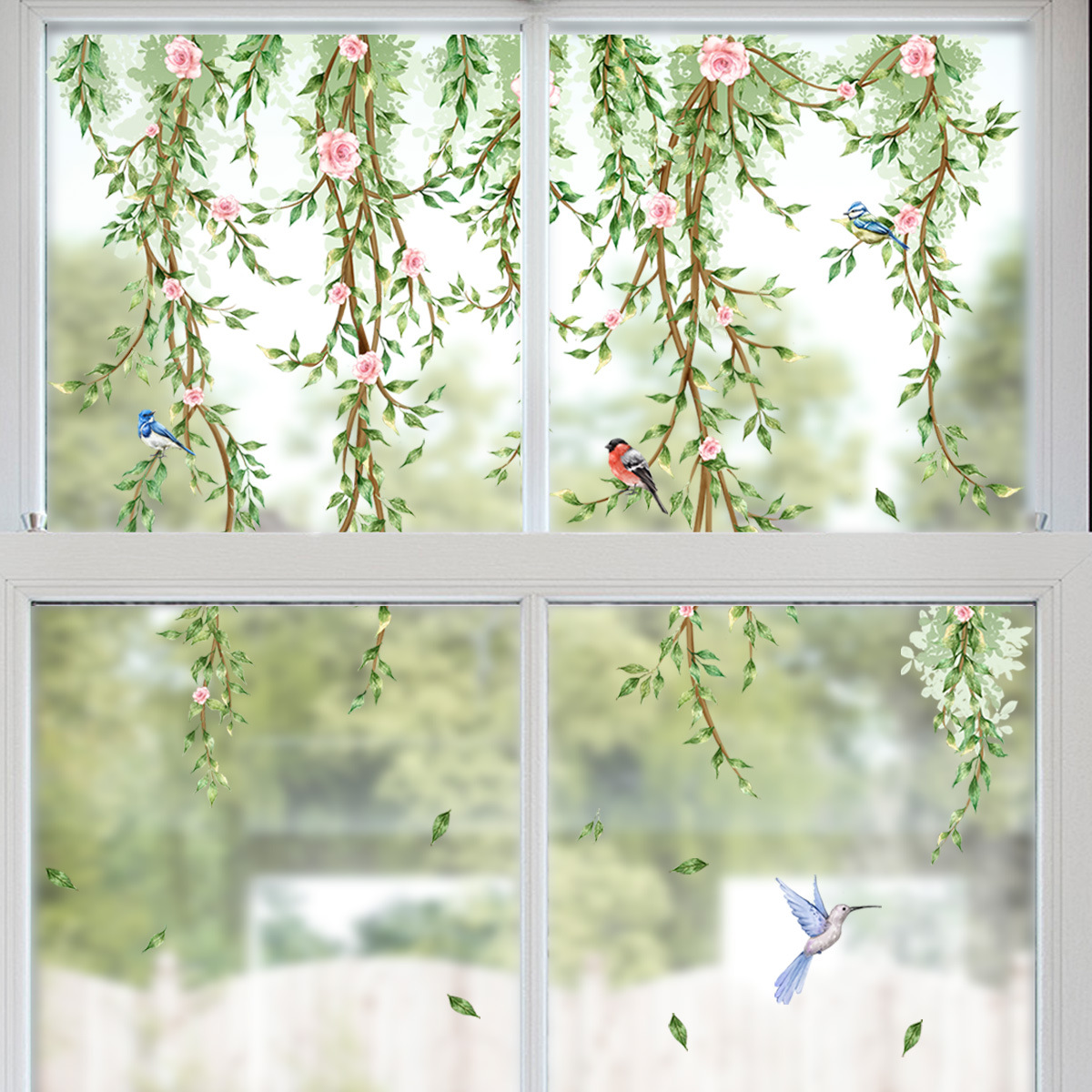 Branches Flowers Birds Glass S - Interior Design Magazine recension och pris