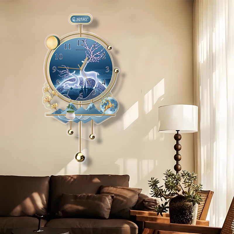 Sweep Movement Zen Wall Clock  - Interior Design Quiet Luxury recension och pris