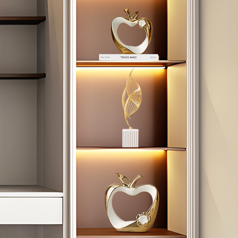 Golden Hollow Ceramic Handicra - Interior Design Home Decor recension och pris