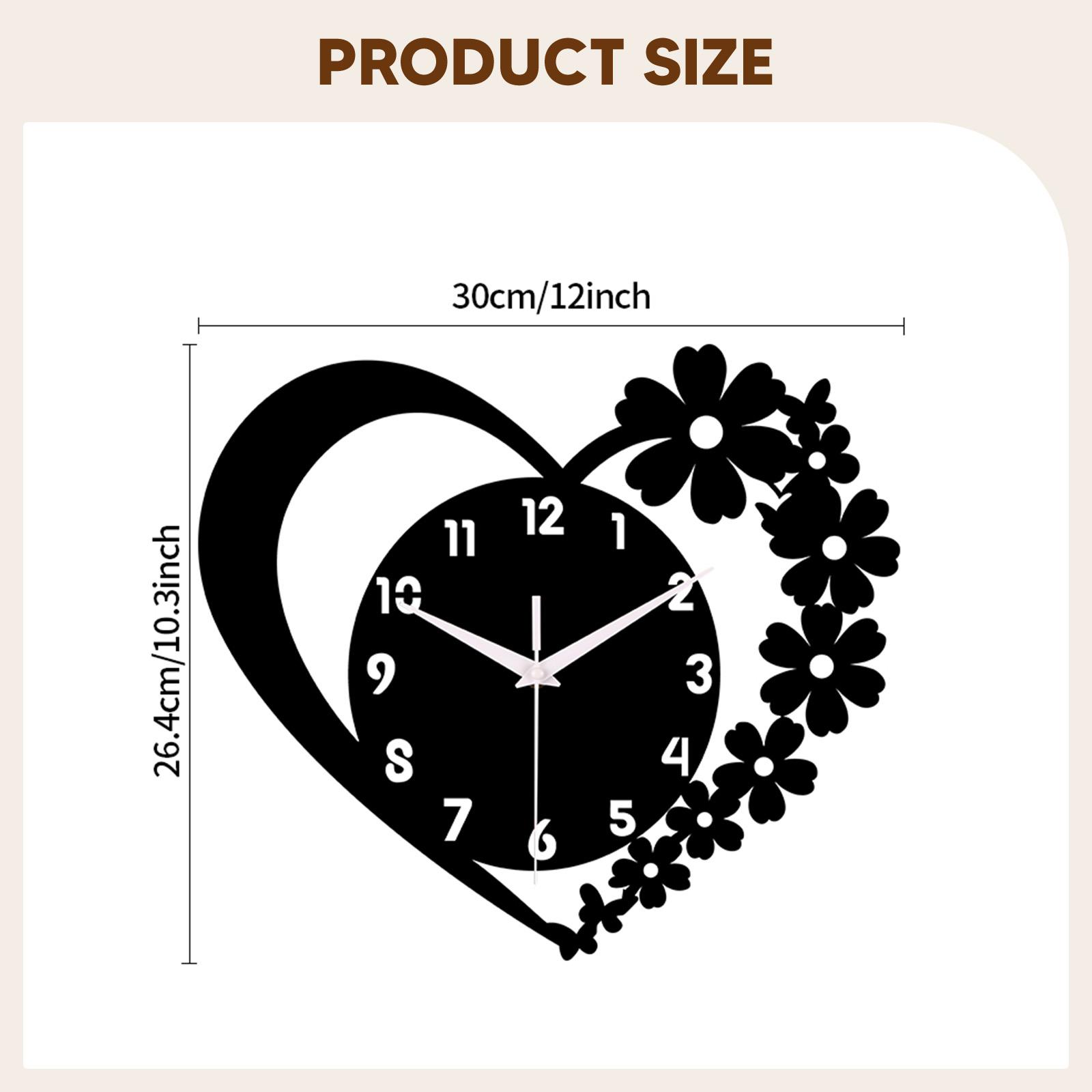 Quiet Wall Hanging Clock Luxur - Interior Design Quiet Luxury recension och pris